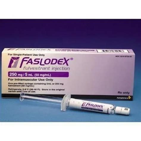 Fulvestrant (Faslodex) .